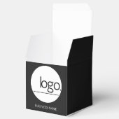 独自の洗練されたロゴブラックカンパニーを作成 フェイバーボックス (オープン)