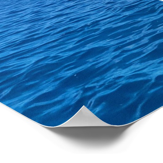 独自の海のやる気を起こさせる感動的作成 ポスター (角)