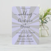 独自の深いのカスタム作成レトロ日が差すこと 招待状 (スタンド正面)