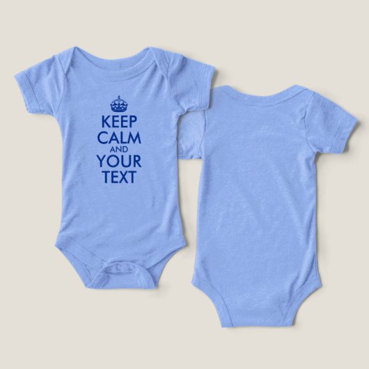 独自の深いを作成保Blue Calm (デザイン正面&裏面)