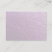 独自の深い紫色のテクスチャを作成 アドバイスカード (裏面)