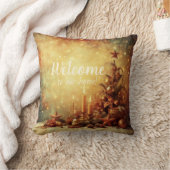 独自の温かいビンテージのクリスマスツリーを作成 クッション (ブランケット)