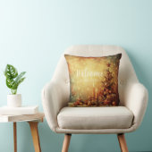 独自の温かいビンテージのクリスマスツリーを作成 クッション (椅子)