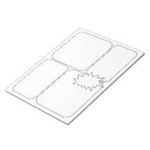 独自の漫画とストーリーを描画 – 空白のテンプレート