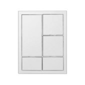 独自の漫画 |漫画空白のブックページ ノートパッド (回転)