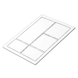 独自の漫画 |漫画空白のブックページ ノートパッド