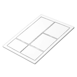 独自の漫画 |漫画空白のブックページ ノートパッド