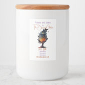 独自の火のアリスを作成する フードラベル (正面)