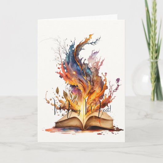 独自の火のグリモワールを作成 カード (正面)