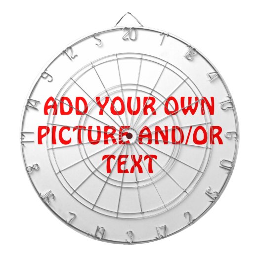 独自の特別なダーツボードを作成 ダーツボード (正面)