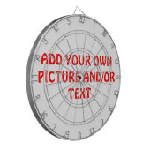 独自の特別なダーツボードを作成 ダーツボード (正面左)