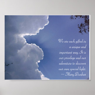 独自の特殊光 ポスター