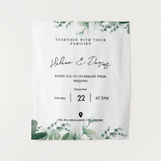 独自の環境にやさしいことをしよう タペストリー