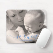 独自の甘いベビー写真の贈り物を作成 マウスパッド (マウス)