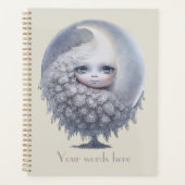 独自の甘い月の木を作成 プランナー手帳 (正面)