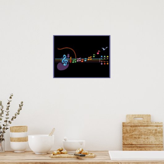 独自の生活 ポスター (キッチン)