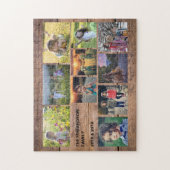 独自の田舎の家族写真のコラージュを作成 ジグソーパズル (縦)