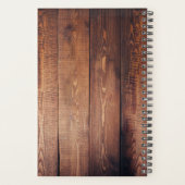 独自の田舎家族の写真集を作成 プランナー手帳 (裏面)