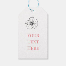 独自の男の赤ちゃん紙ギフトラベルの作成 ギフトタグ