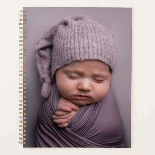 独自の画像を作成する写真の追加カスタム方法 プランナー手帳 (正面)