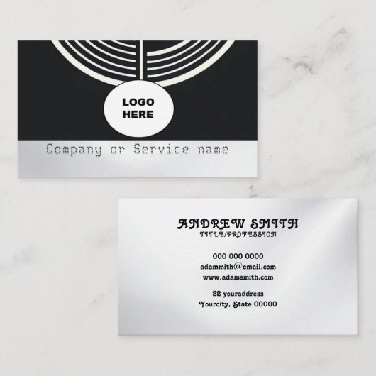 独自の画像を追加する名刺 名刺 (正面/裏面)