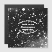 独自の画像カスタム磁気カードの作成 (正面/裏面)