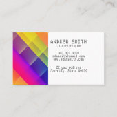 独自の画像レンチキュラー名刺を追加 名刺 (正面)