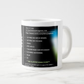 独自の画質でパーソナライズ ジャンボコーヒーマグカップ (正面右)