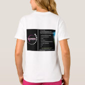 独自の画質でパーソナライズ Tシャツ (裏面)