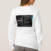 独自の画質でパーソナライズ Tシャツ (裏面)