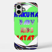 独自の発光ハートの作成ベビーキッドデザイン Case-Mate iPhoneケース (裏面)