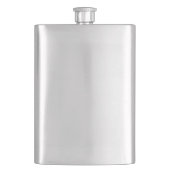 独自の白いのカスタム作成 フラスク (正面)