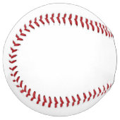 独自の白いを作成無地のカスタムする ソフトボール (正面左)