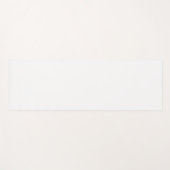 独自の白いを作成無地のカスタムする ヨガマット (正面(横))