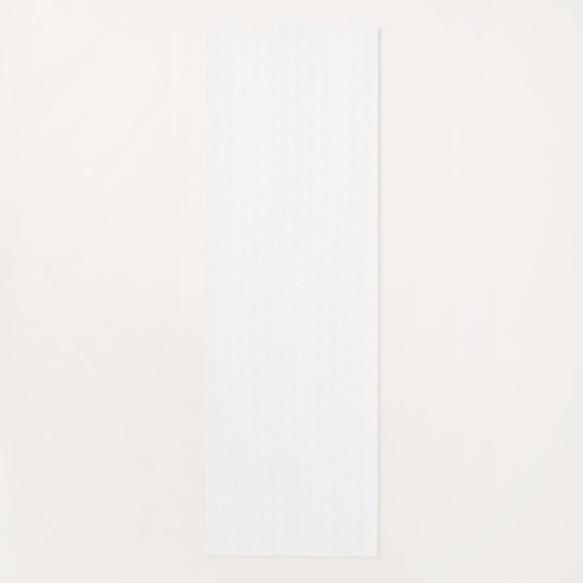 独自の白いヨガマットカスタムを作成する ヨガマット (正面)