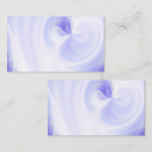 独自の白い光の渦巻きを作成 – 深い紫 名刺 (正面/裏面)