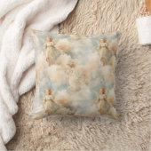 独自の白い天使を作成する クッション (ブランケット)