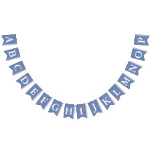 独自の白い文字の青の背景を作成