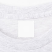 独自の白のパーソナル化を作成する ラベル (貼付)