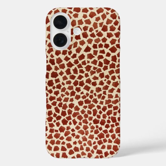 独自の白を作成モダン Case-Mate iPhoneケース (裏面)