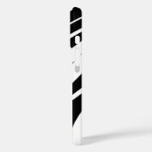 独自の白黒シックを作成 Case-Mate iPhoneケース (裏面 / 左)