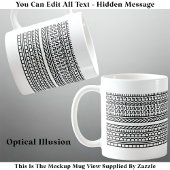 独自の短い隠カスタムしメッセージ099Bを作成する コーヒーマグカップ