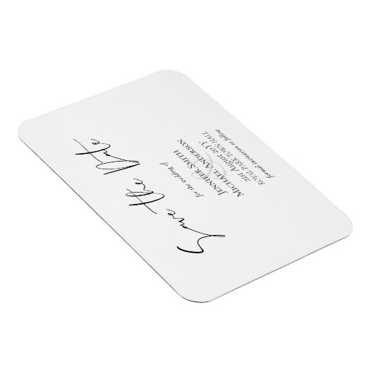 独自の磁気を作成する日付の予算を保存フレンドリー マグネット (右側)