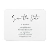 独自の磁気を作成する日付の予算を保存フレンドリー マグネット (横)