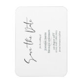 独自の磁気を作成する日付の予算を保存フレンドリー マグネット (縦)