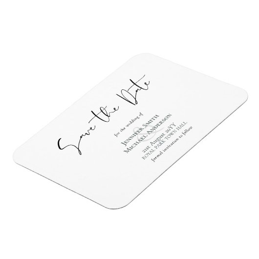 独自の磁気を作成する日付の予算を保存フレンドリー マグネット (左側)