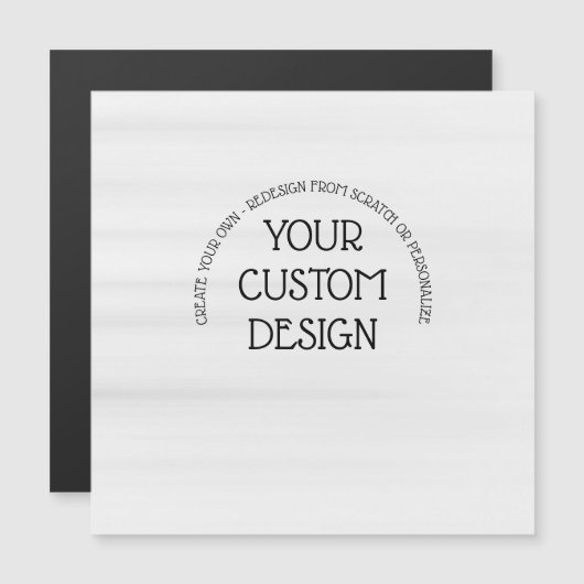 独自の磁気カードを作成する (正面/裏面)