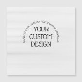 独自の磁気カードを作成する (正面)