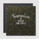 独自の磁気カーパーソナライズされたドカスタムを作成する (正面/裏面)