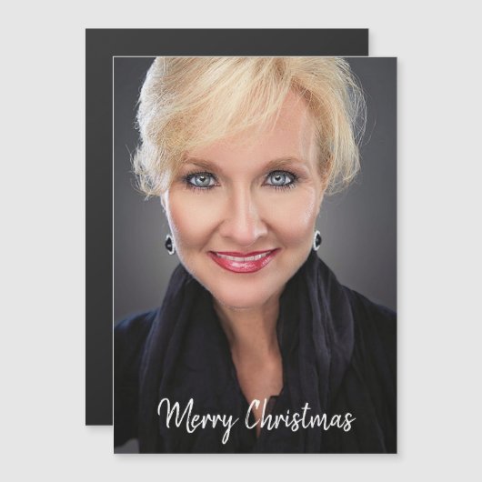 独自の磁気フォトカードを作成する マグネット招待状 (正面/裏面)